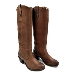 Frye heeled boots